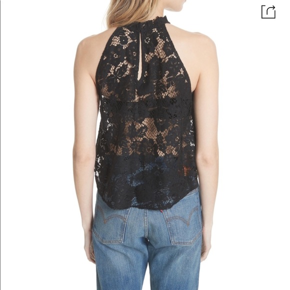 Free People Sweet Meadow Dreams Lace Top - Picture 2 of 8